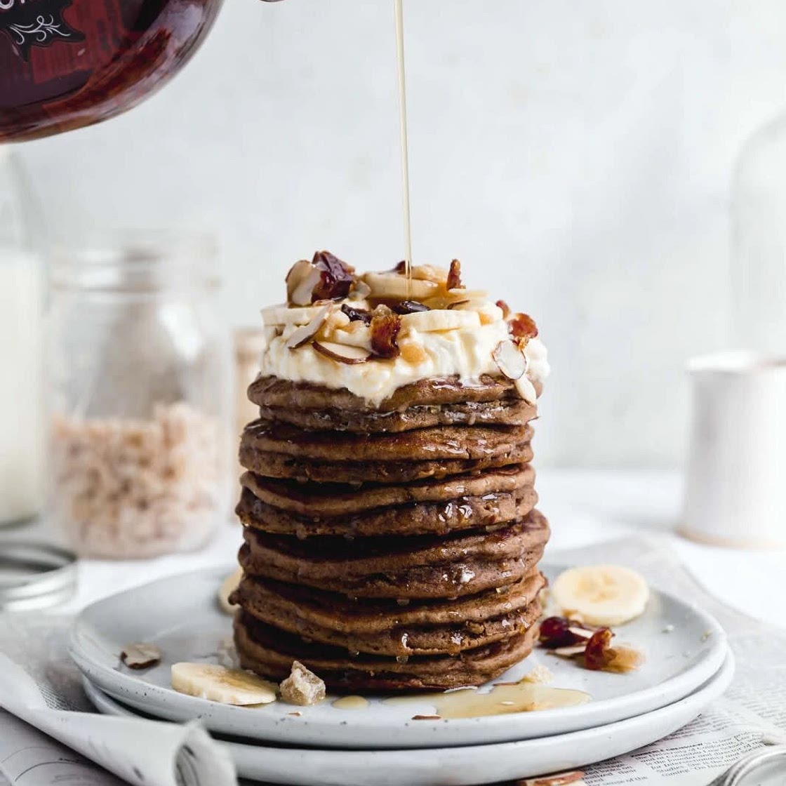 Gingerbread pancakes 