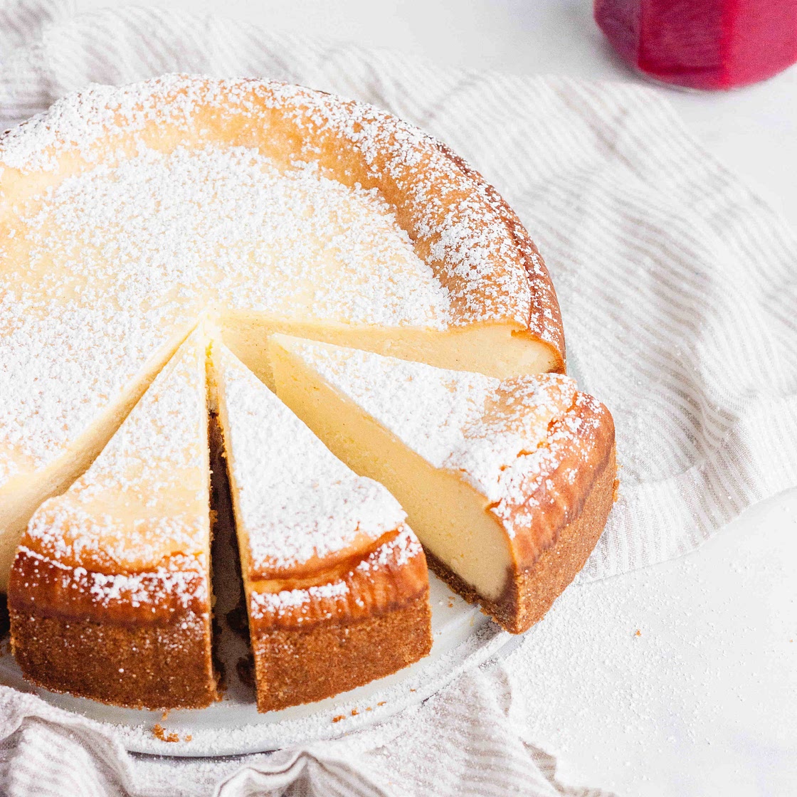 New York style cheesecake 