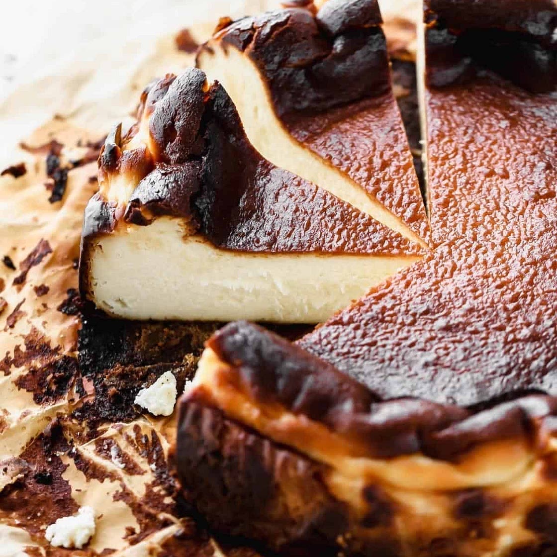 Basque cheesecake 