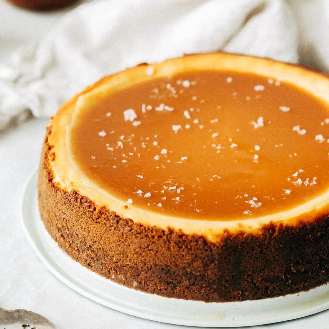 Salted caramel cheesecake 