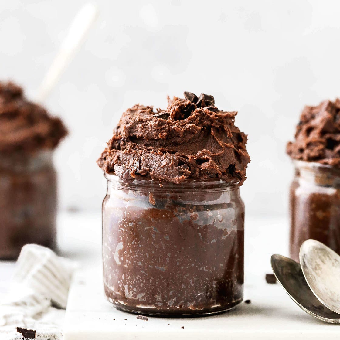 Edible brownie batter cookie dough 