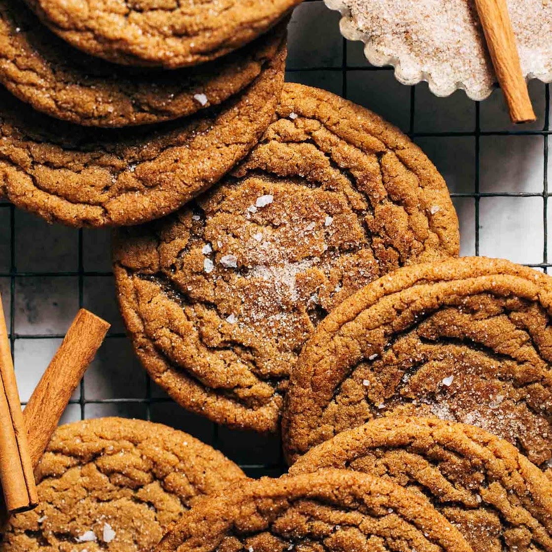 Chewy spice cookies 