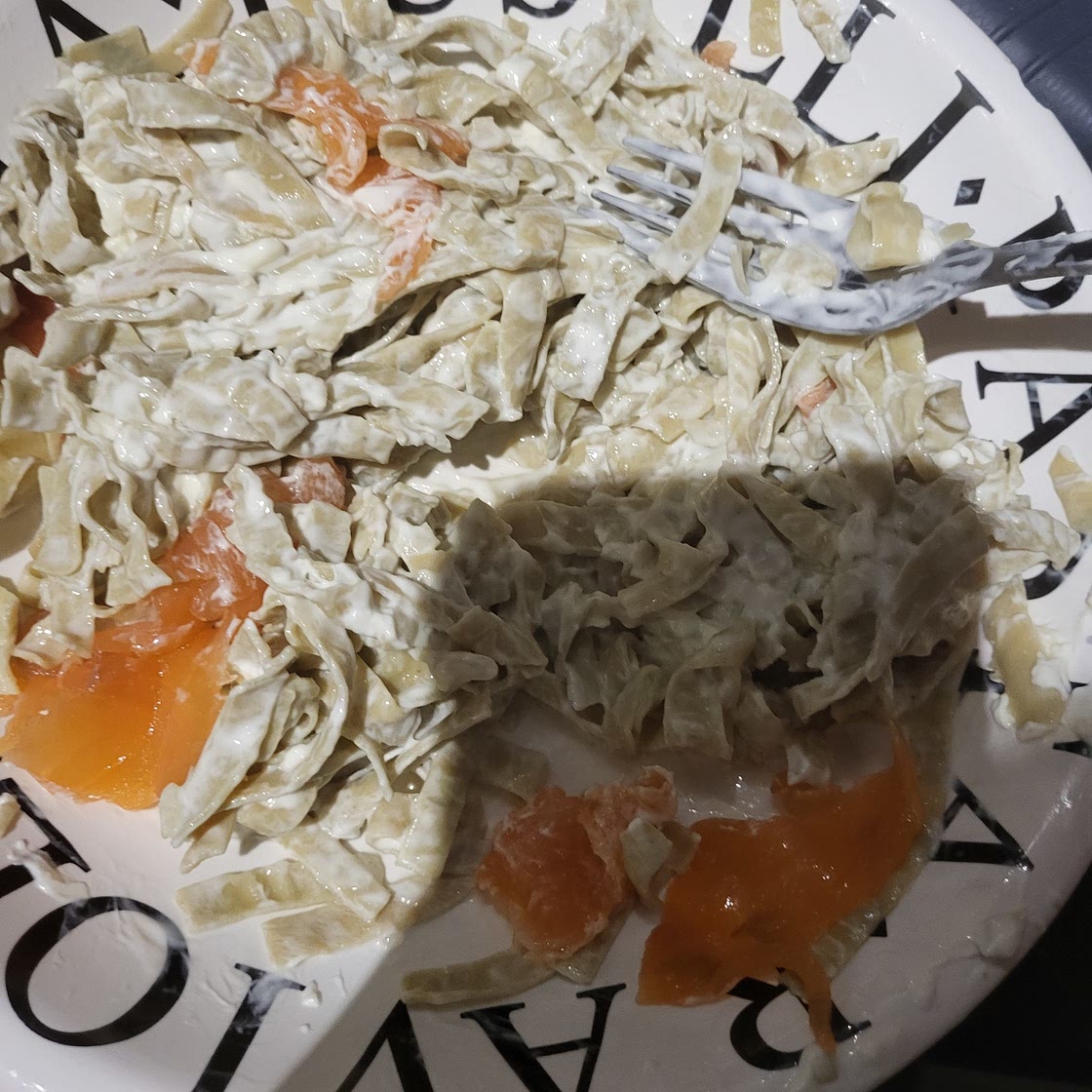 Summer Salmon And Cream Cheese Pasta
