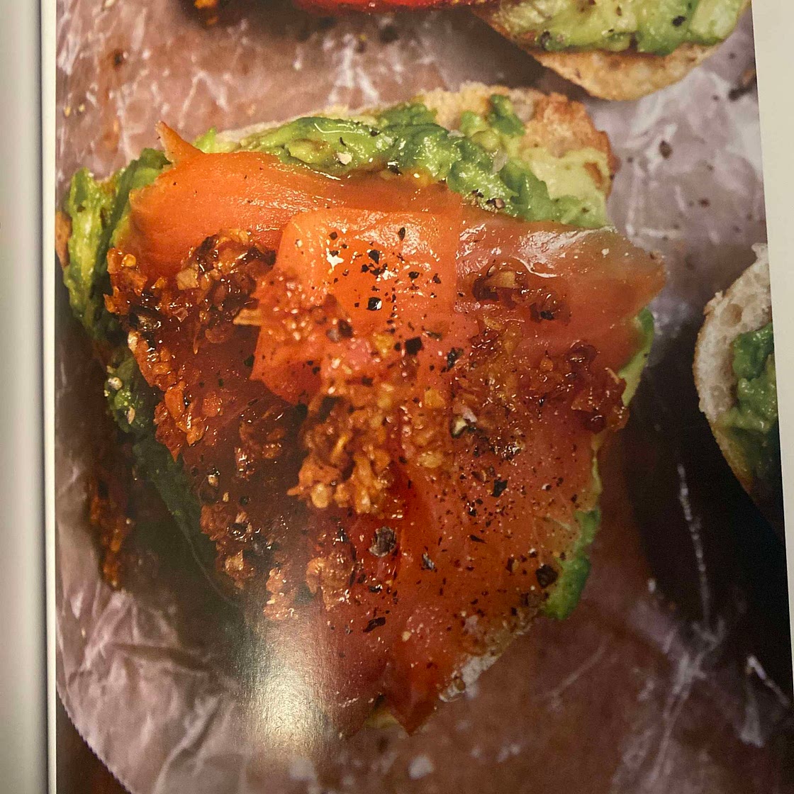 Avocado Toast with Smoked Salmon 