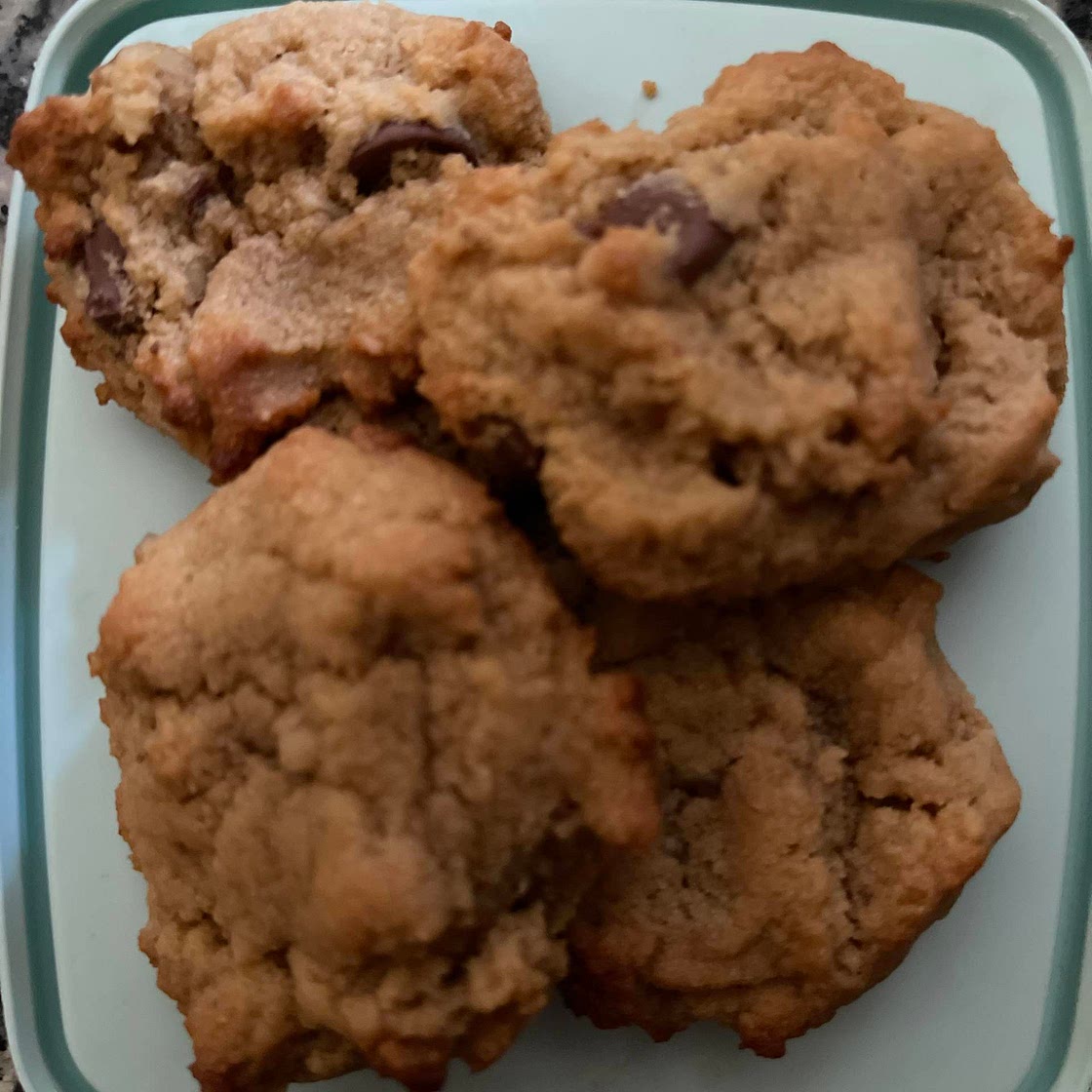 Chocolate Chip Cookies with maple sugar