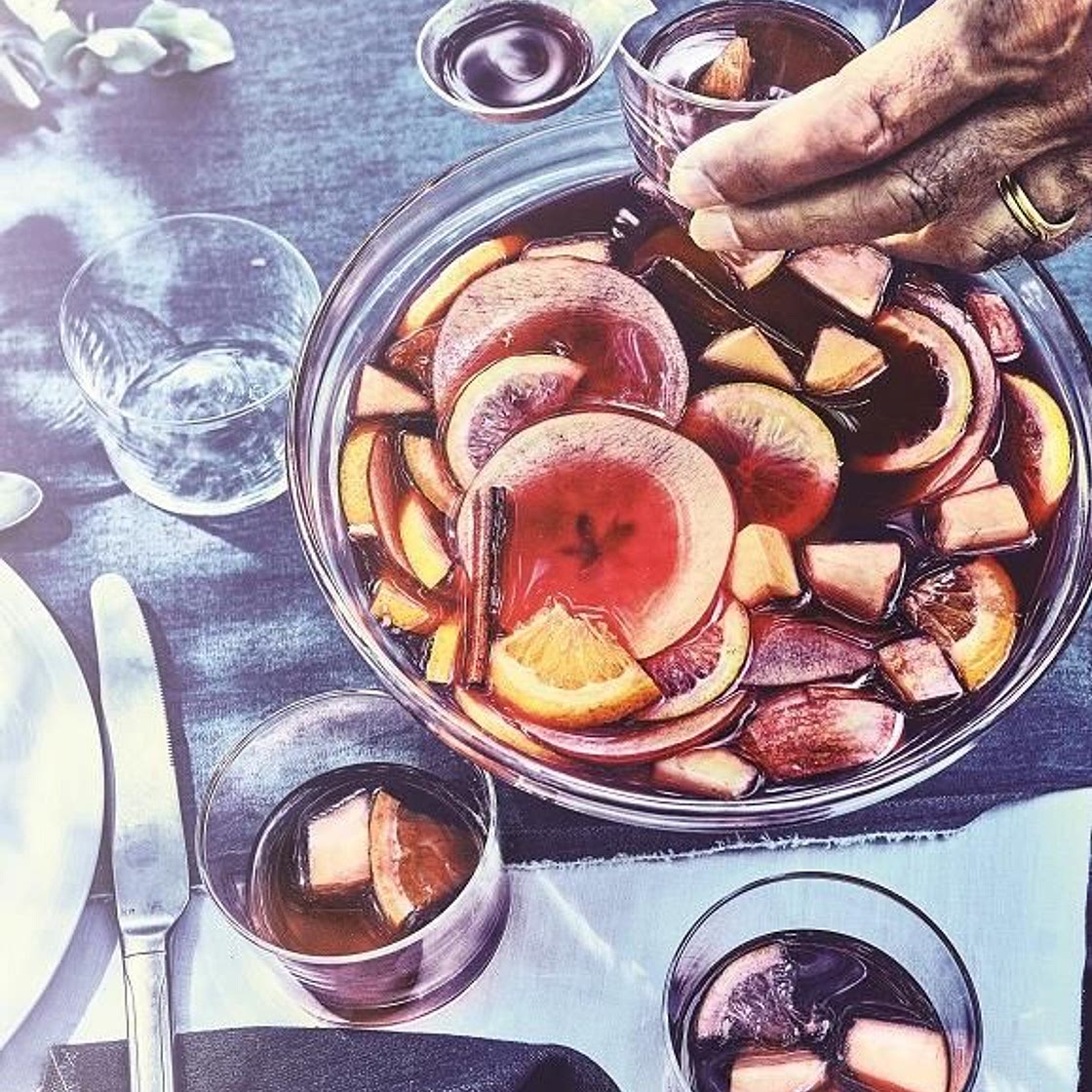 Sangria de fruits d’automne