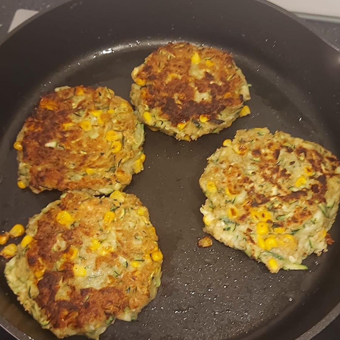 Healthy Zucchini Corn Fritters