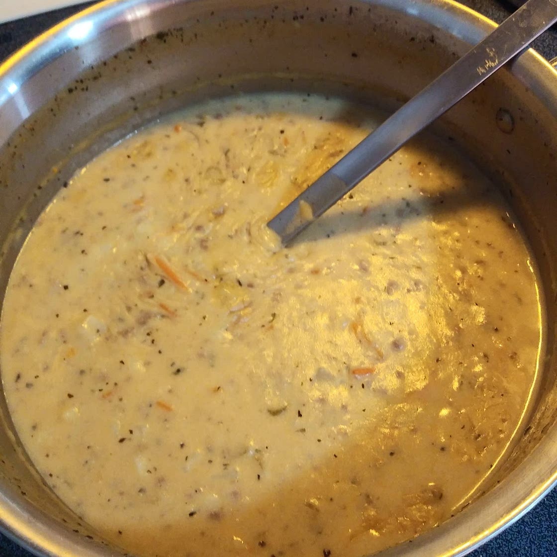 Cheeseburger Soup