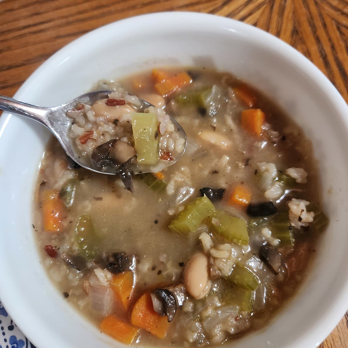Mushroom & Wild Rice Soup