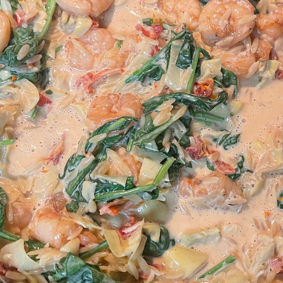 Shrimp Orzo (30-Minute, One-Pan Meal)