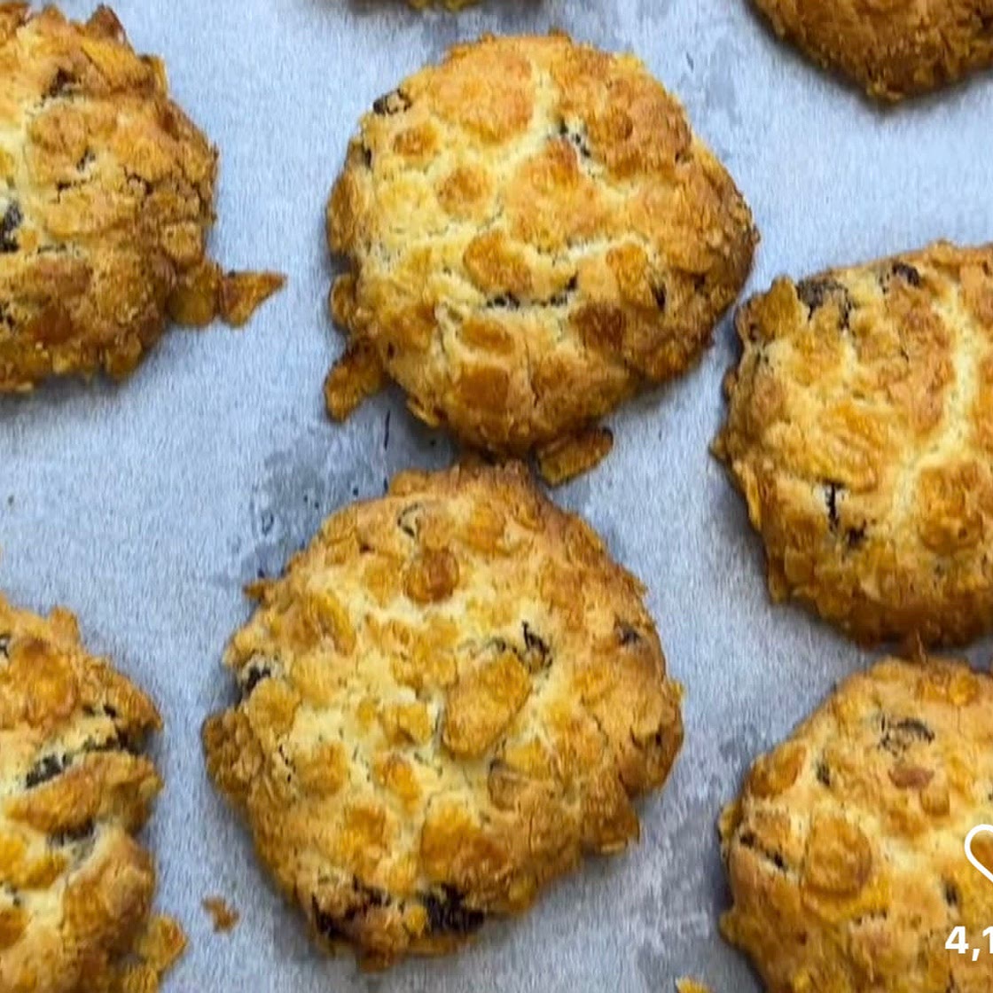 Cornflake cookies