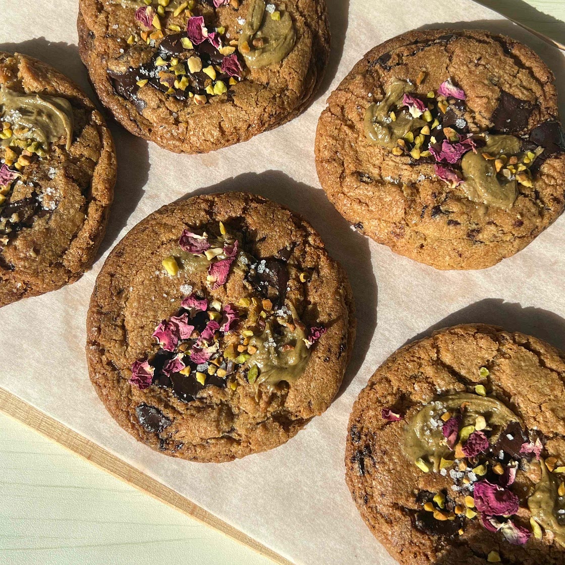 Pistachio cookies