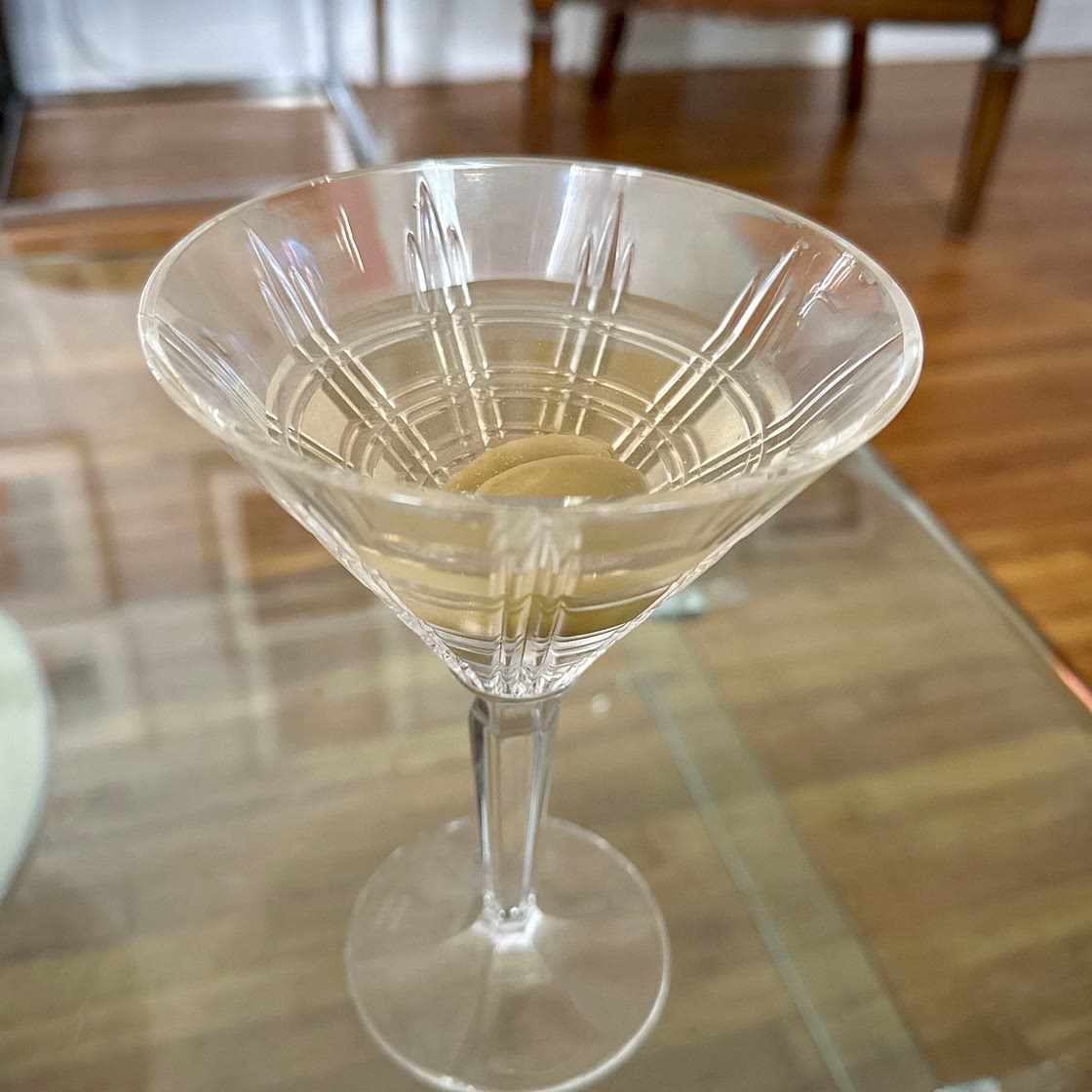 Sara’s perfect dirty martini