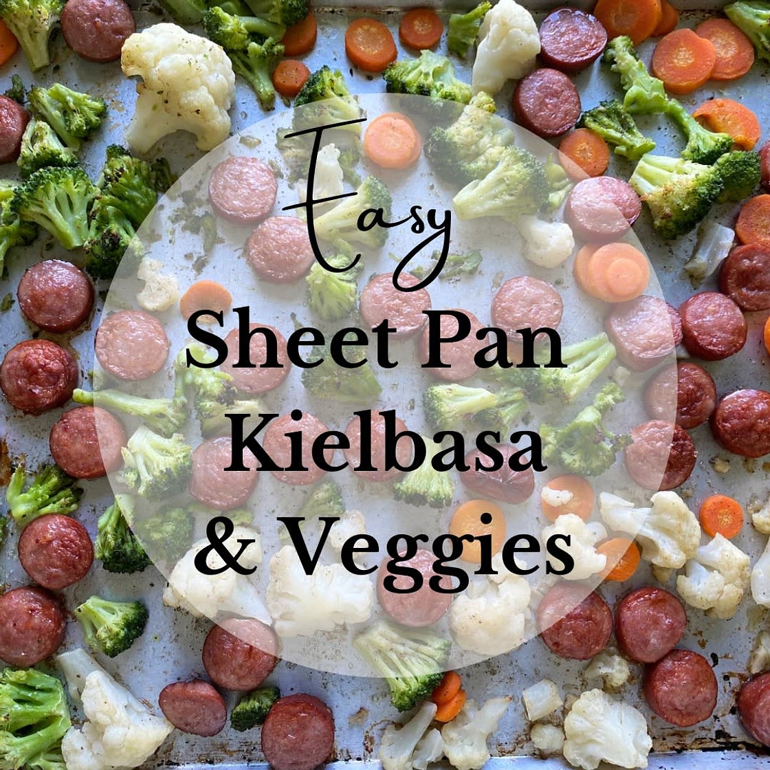 Easy Kielbasa and Veggie Sheet Pan Dinner