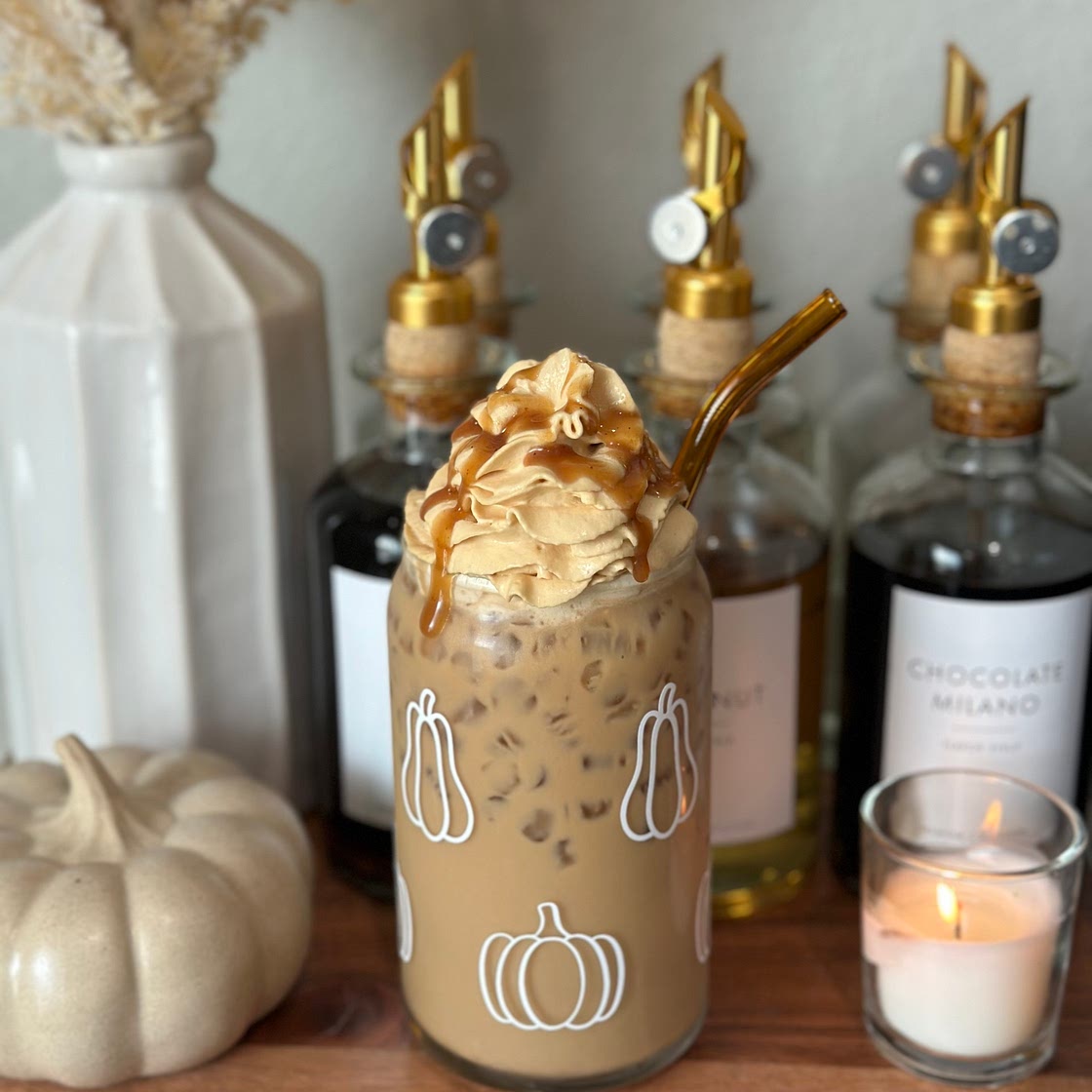 Pumpkin Cookie Butter Latte