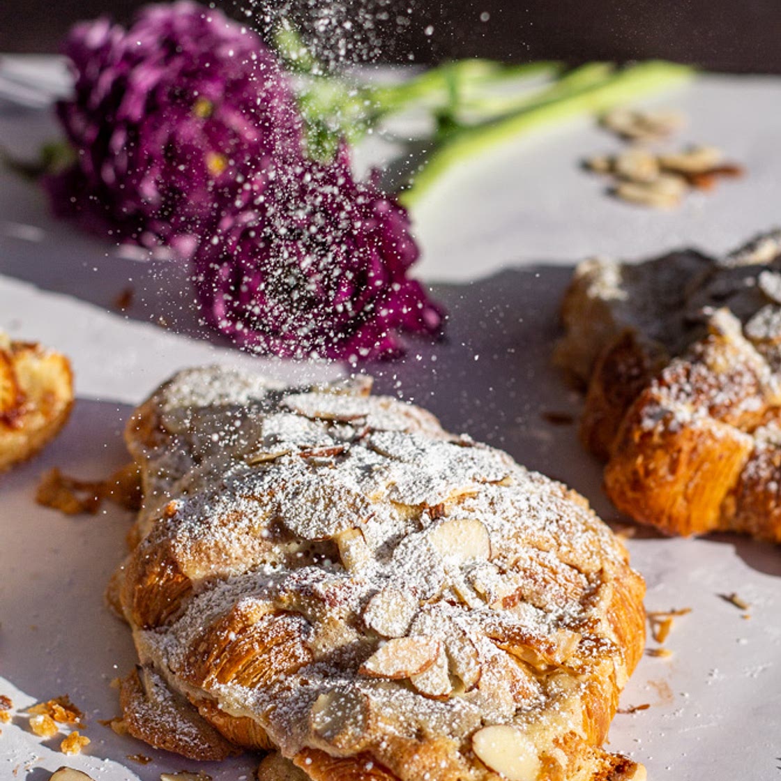 Chocolate Almond Croissants