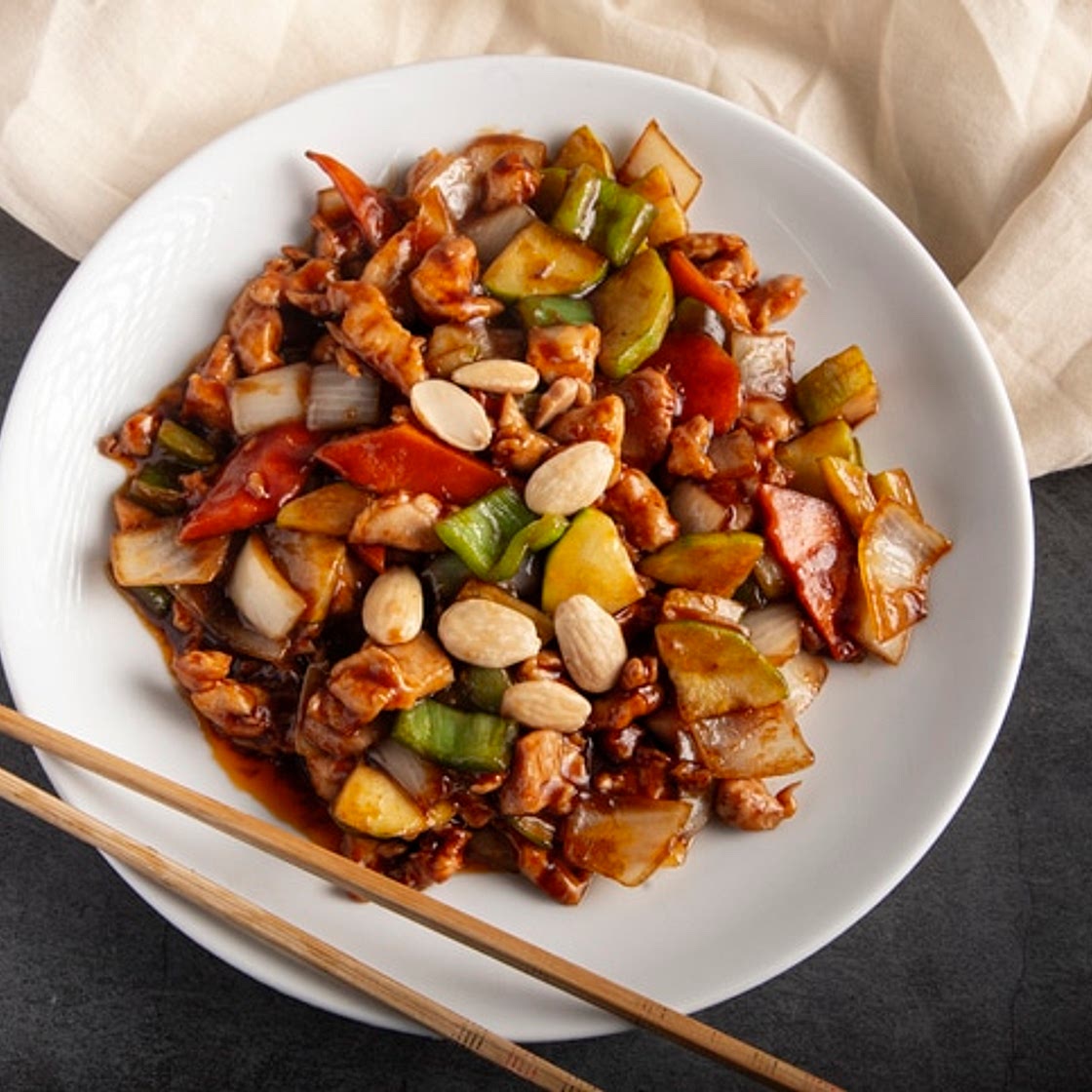 Crispy Almond Chicken Breast