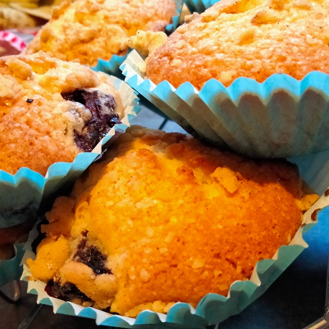 blueberry muffins/cakes!