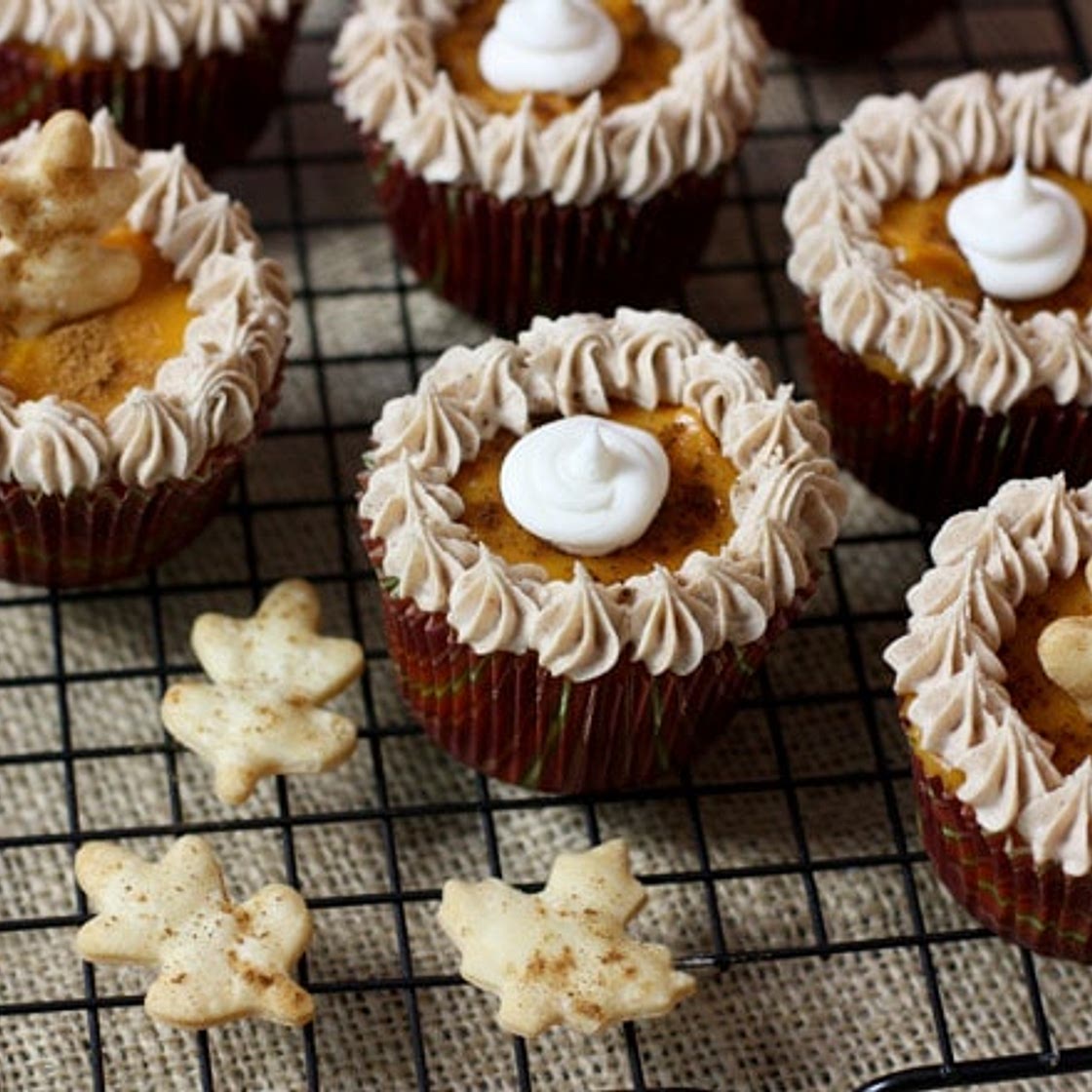 Pumpkin Pie Cupcakes