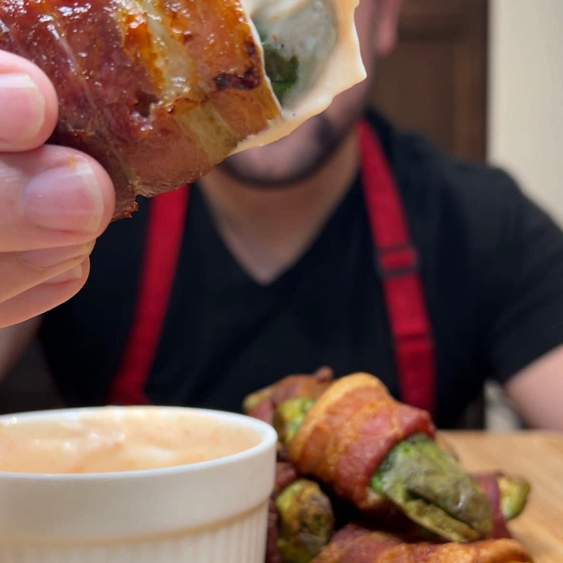 Bacon Wrapped Avocado