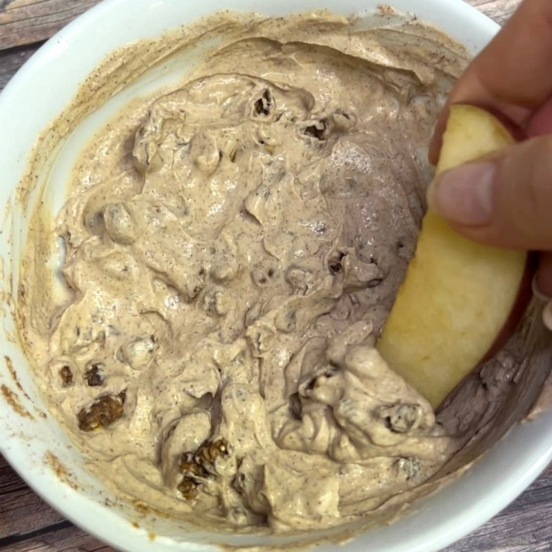 High-Protein Peanut Butter Yogurt Fruit Dip