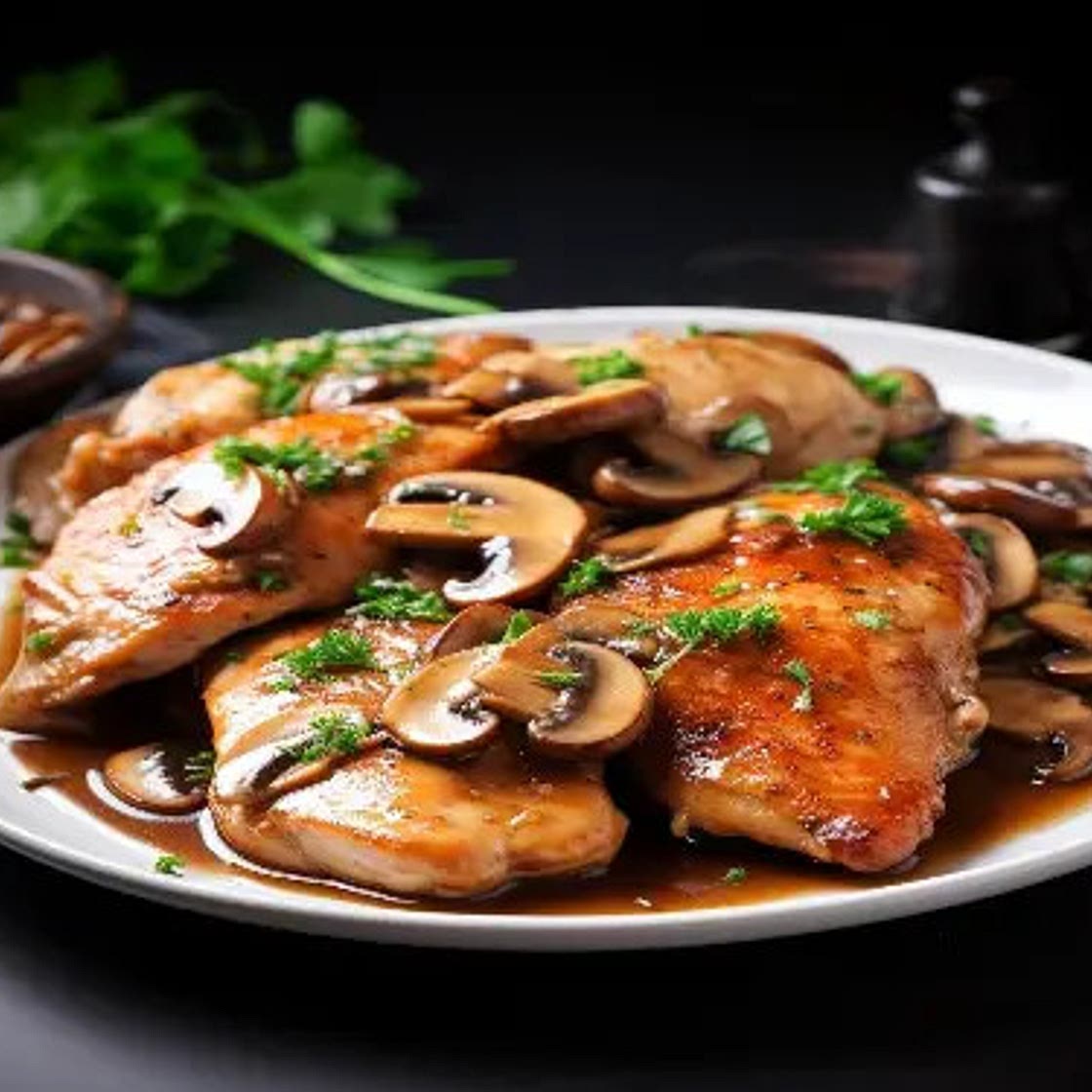 Delicious Chicken Marsala