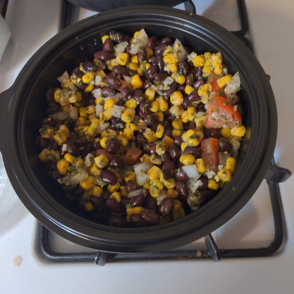 Black Bean Salad with Corn & Avocado