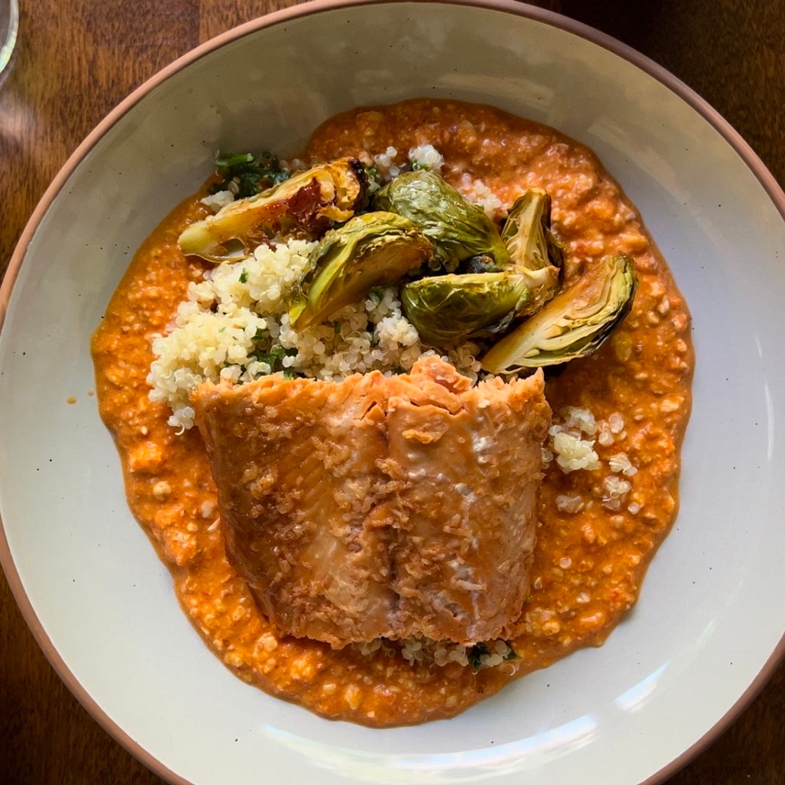 Romesco Salmon [30 min dinner]