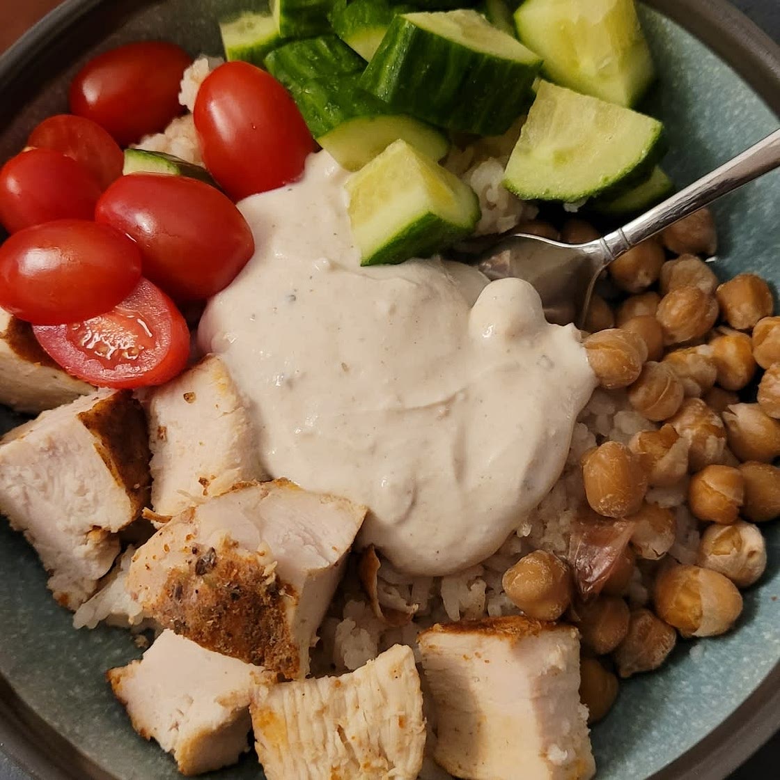 Healthy Chicken Shawarma Bowls