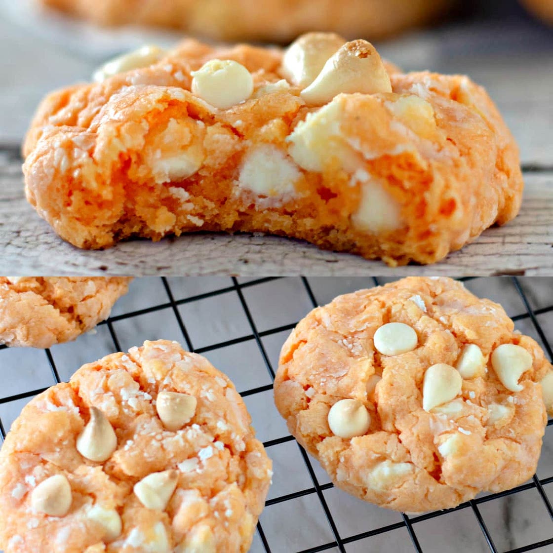 Creamsicle Orange Cookies