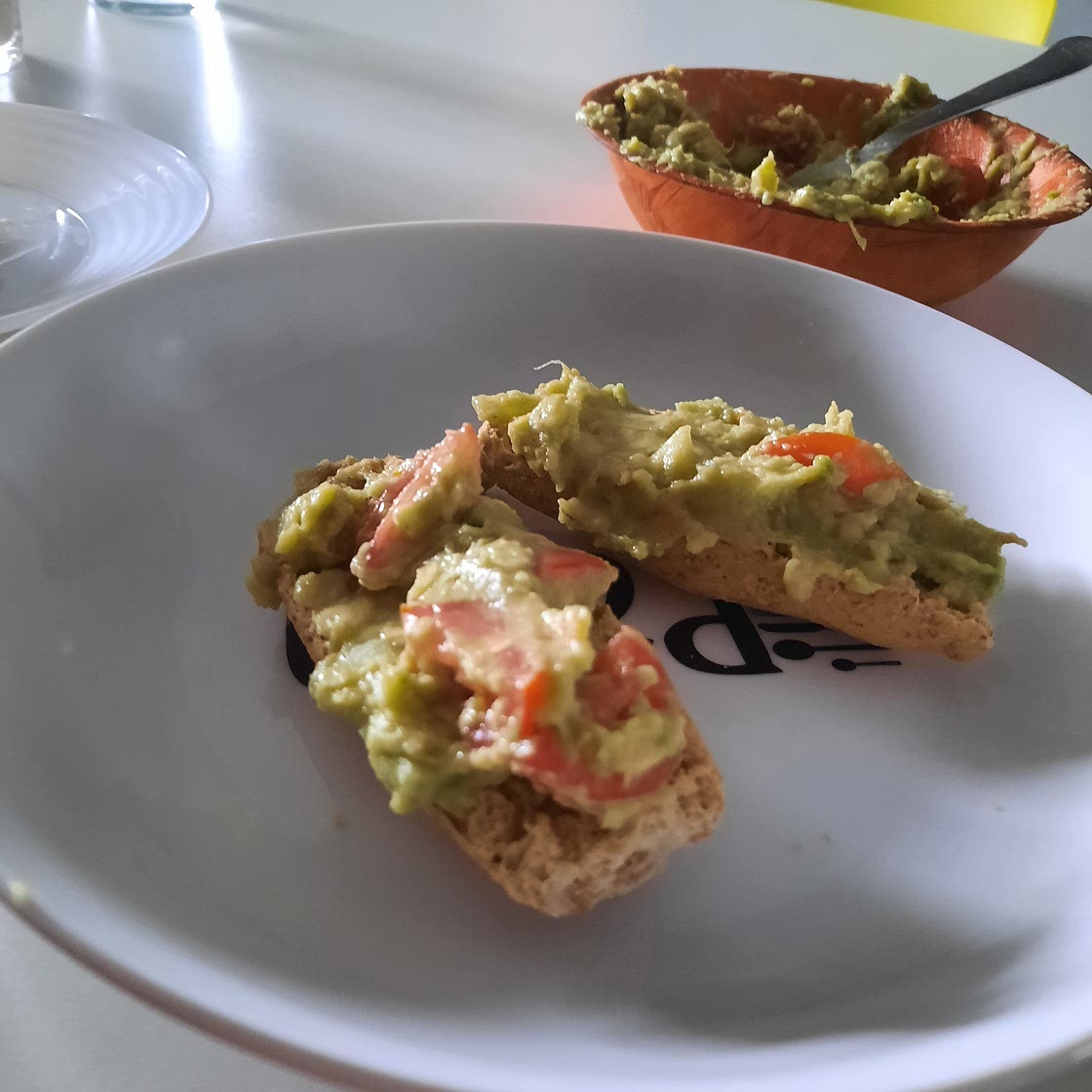 Crackers au Guacamole