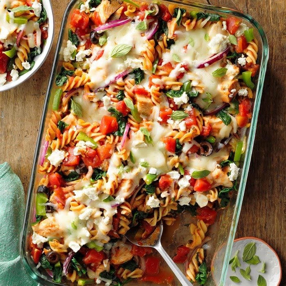 Greek Pasta Bake