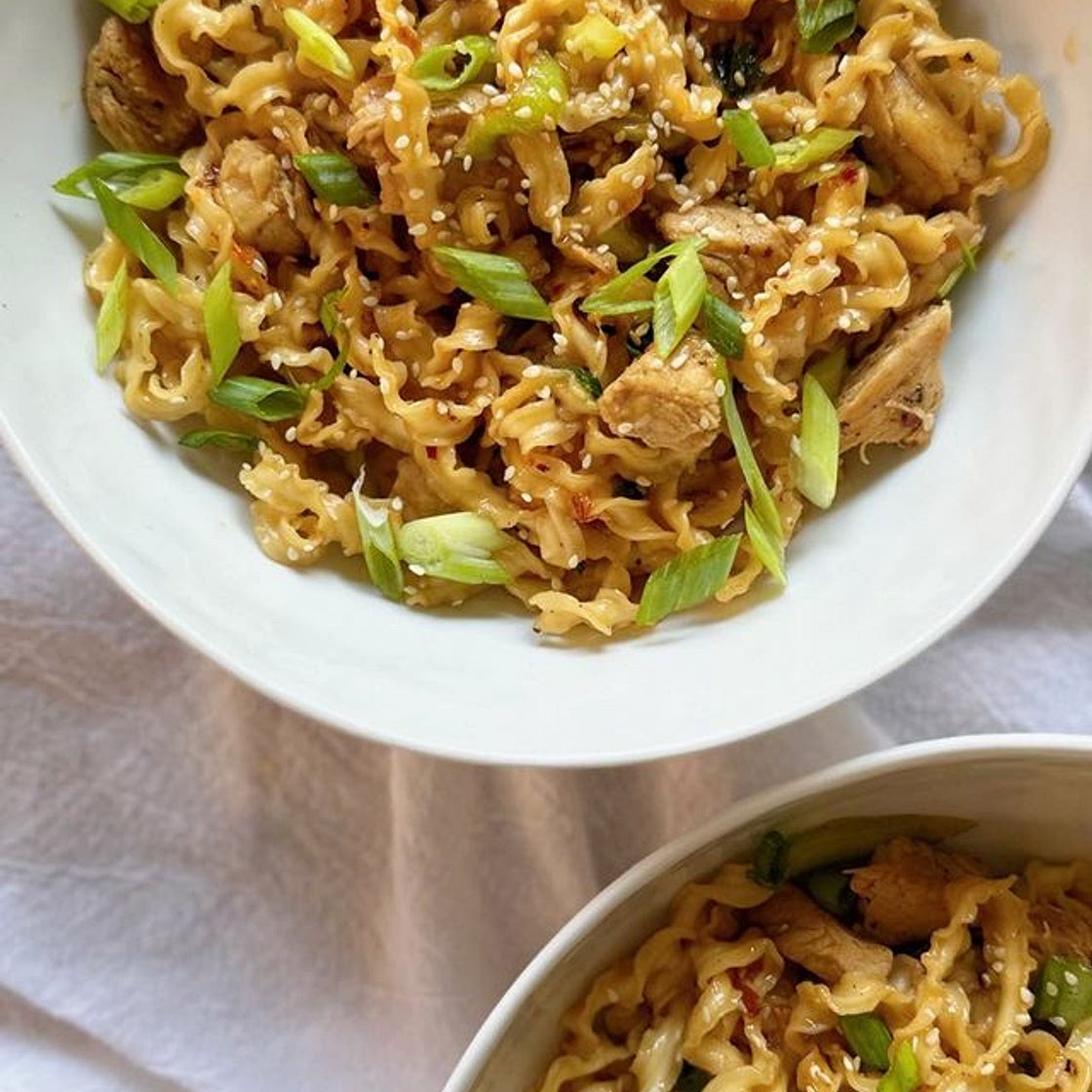 TRADER JOE’S SWEET SESAME NOODLES