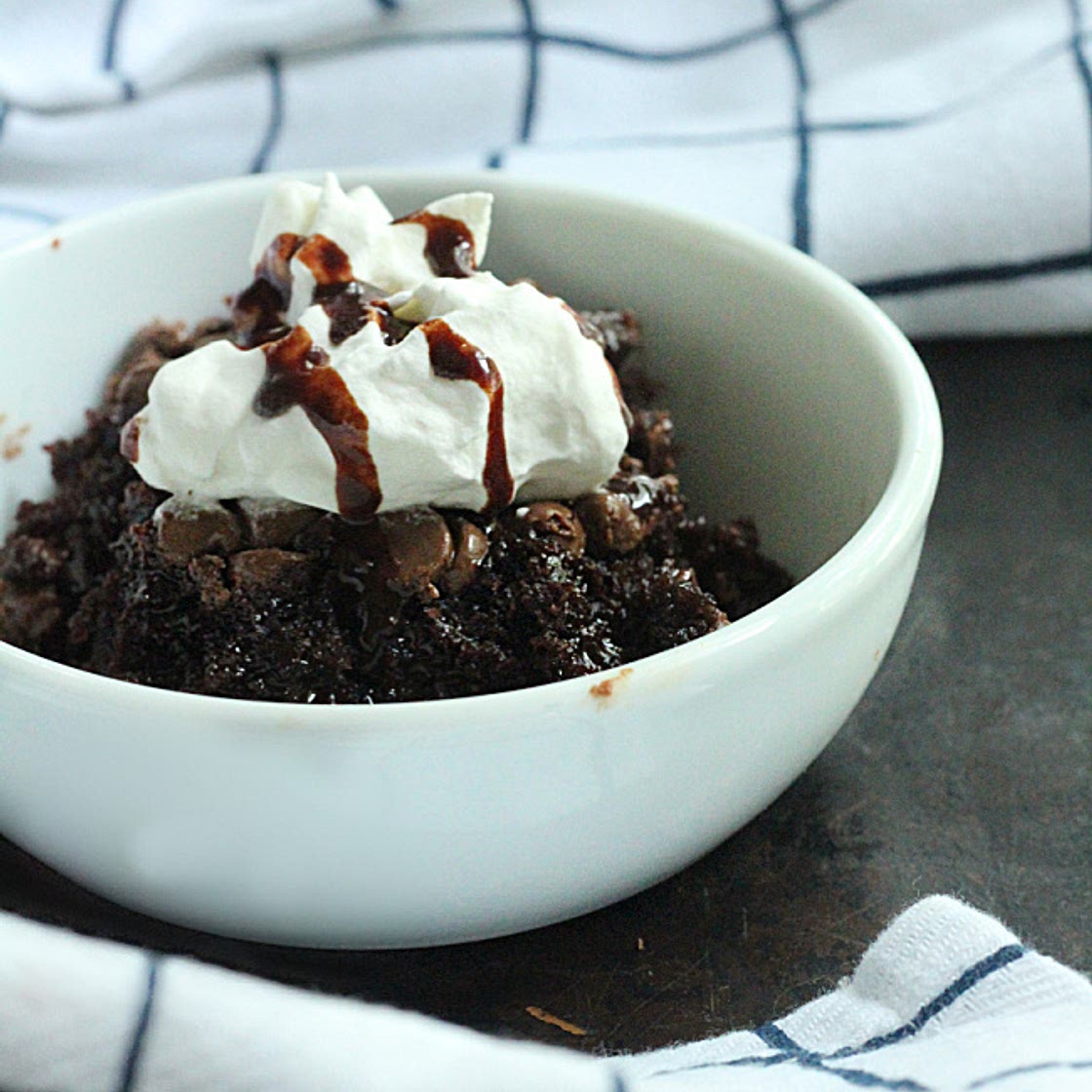 Double Chocolate Dump Cake