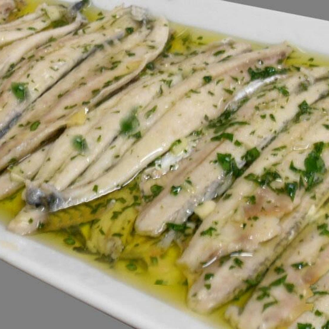 Anchovies Marinated in Vinegar (Boquerones en vinagre)