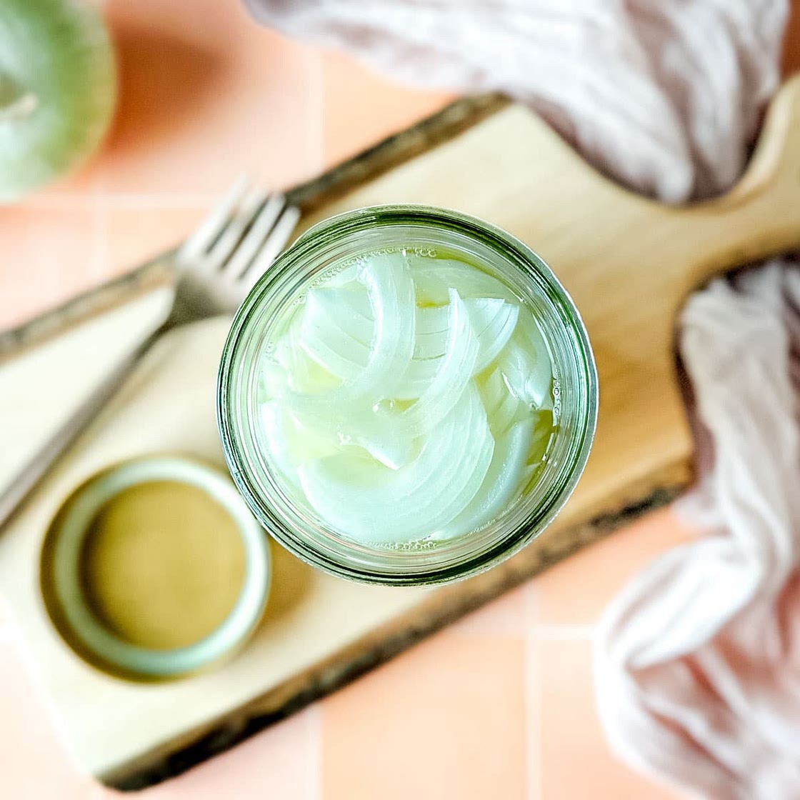 Quick Pickled White Onions