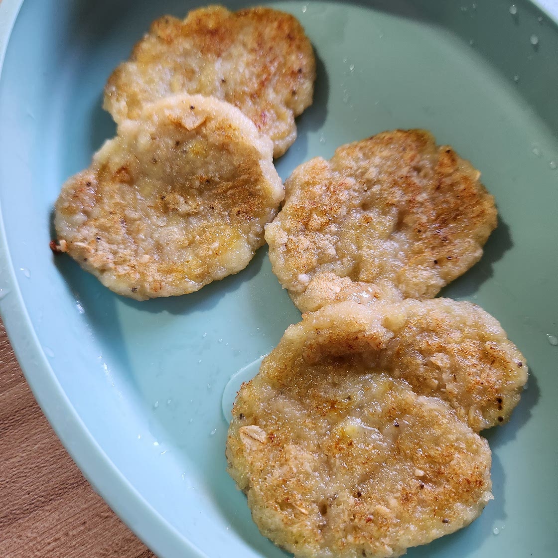 Pancake de banana y avena