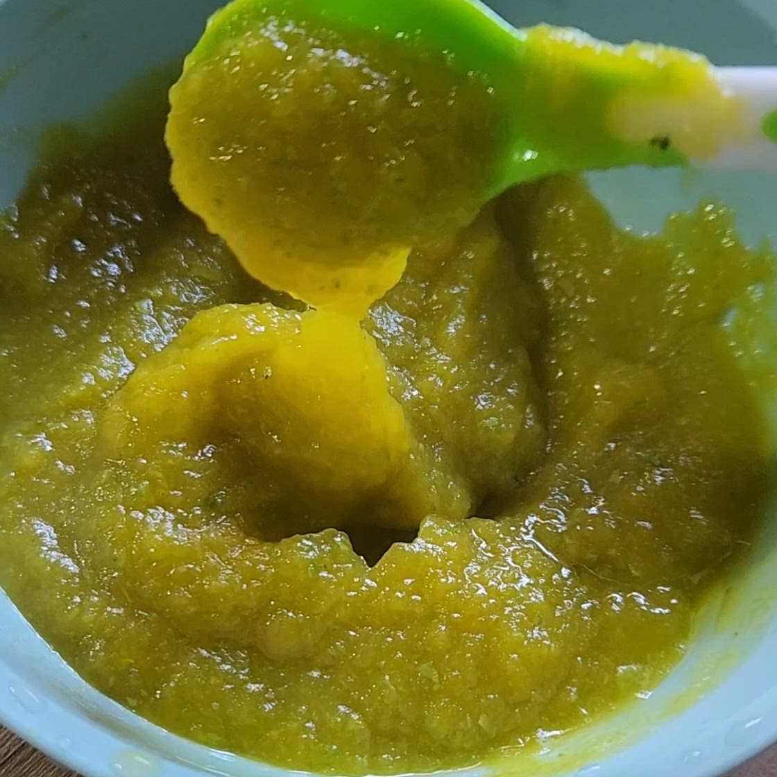 Puré de Calabacin, zapallo y zanahoria