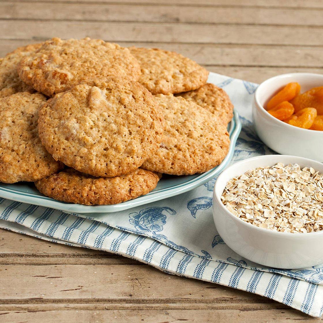 Apricot Oatmeal Cookies
