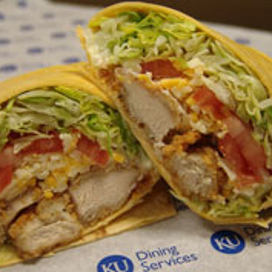 Crunchy Chicken Cheddar Wrap