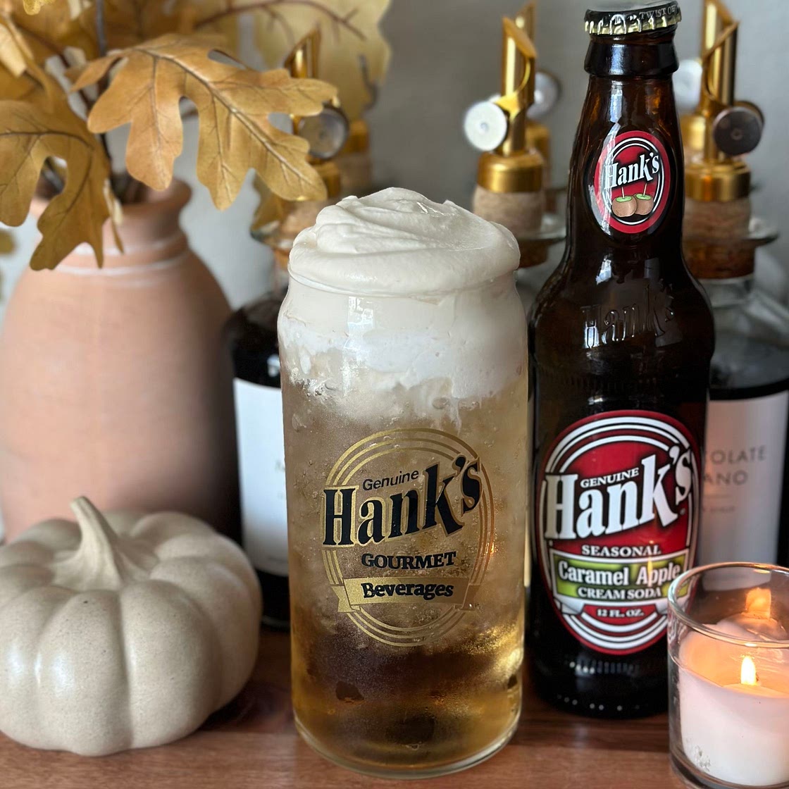 Caramel Apple Soda w/ Caramel Whip