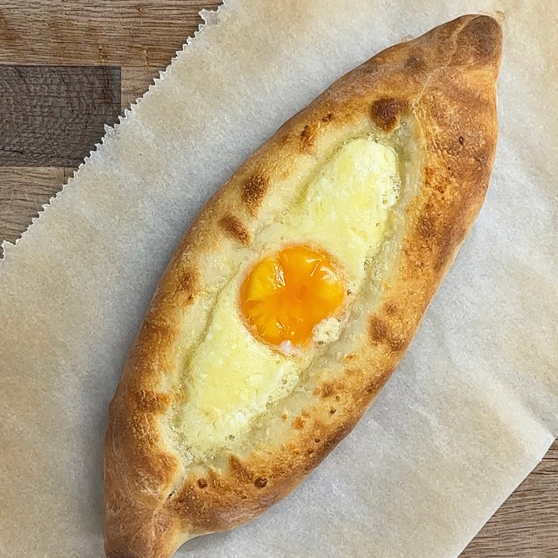 Khachapuri - Cheese Boats