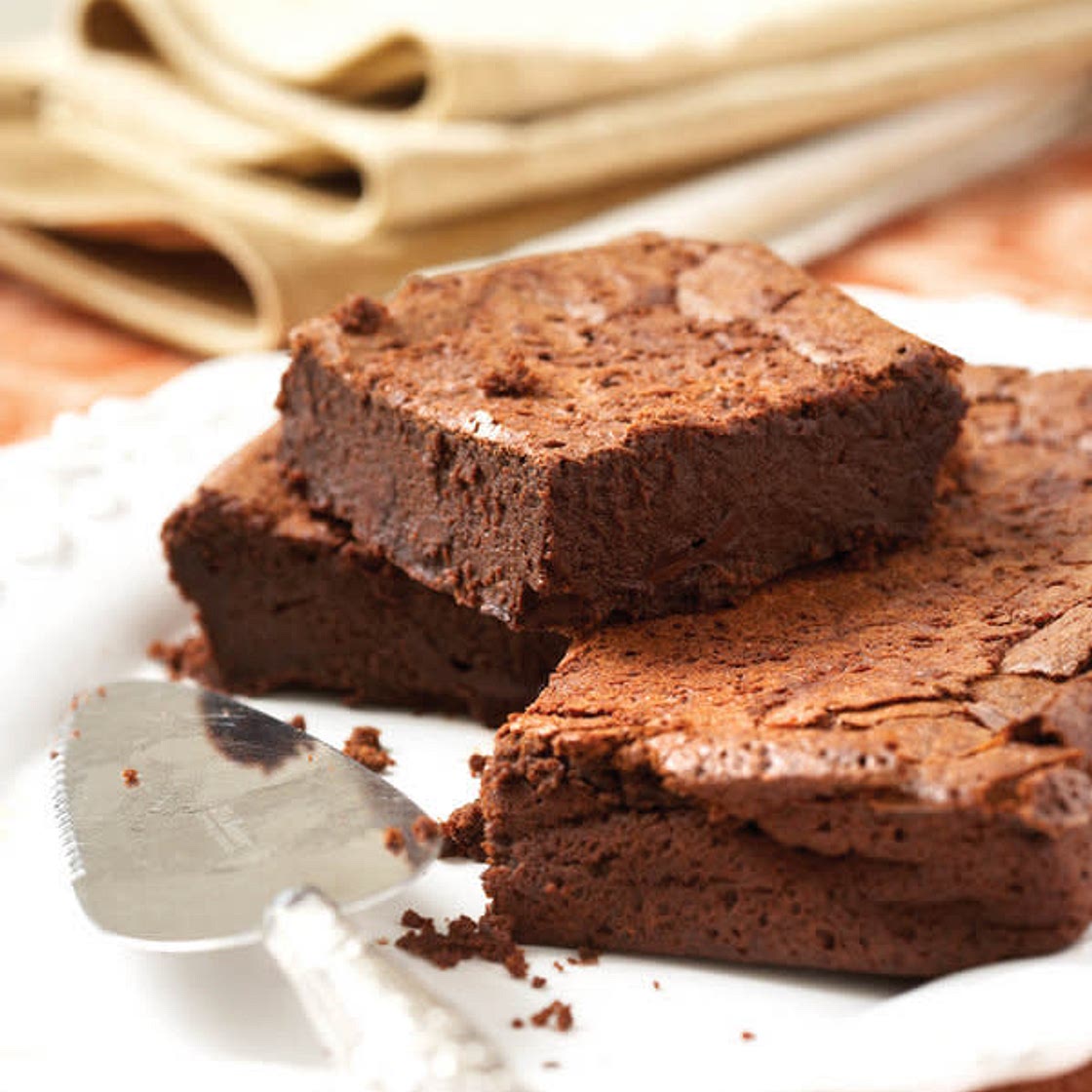 Rich chocolate “cake
