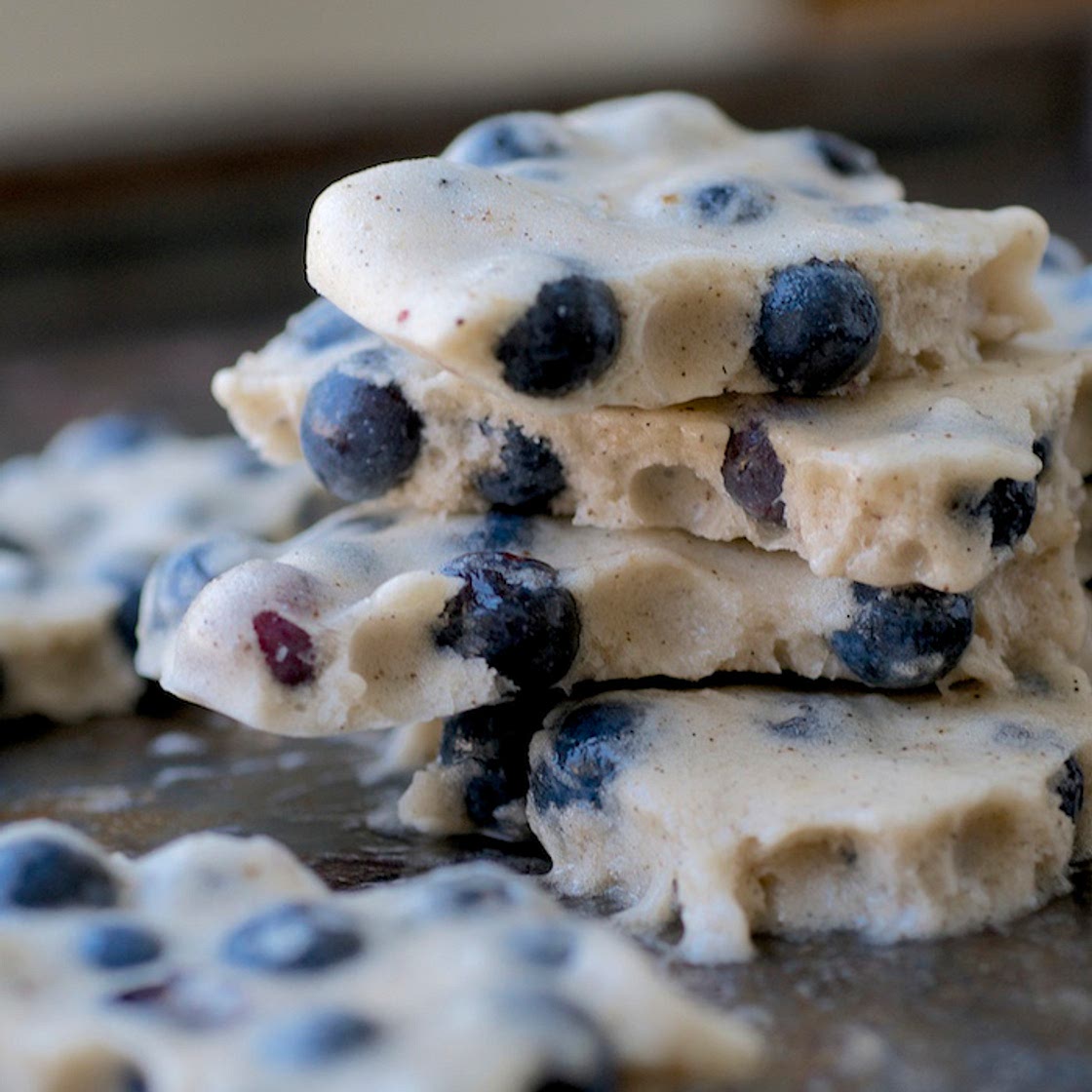 Banana Blueberry Bark