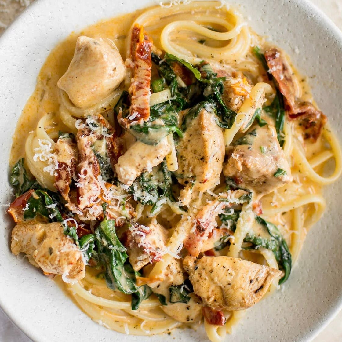 Tuscan Chicken Pasta