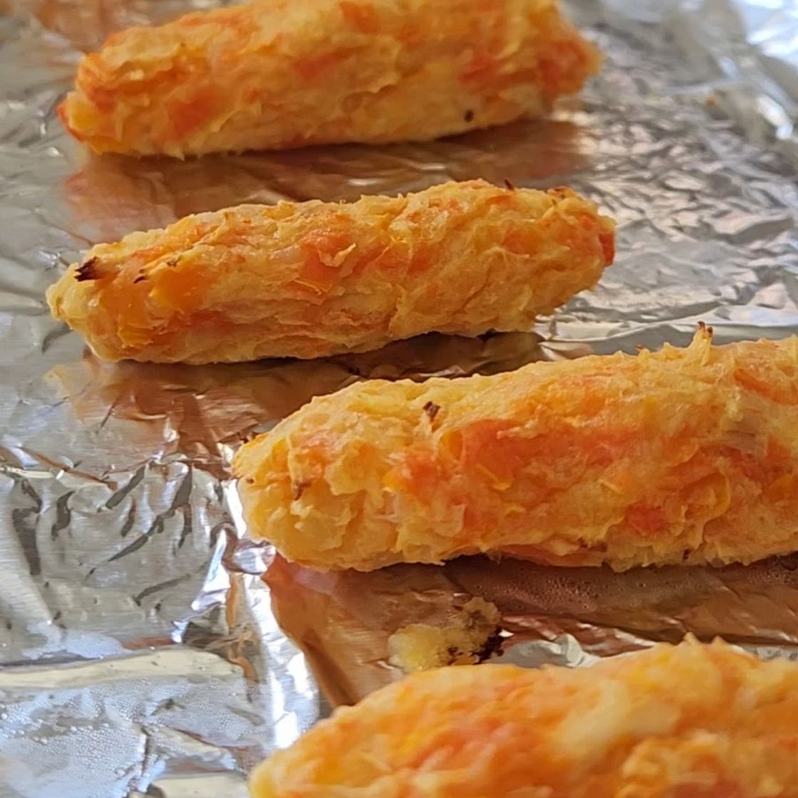 Croquetas de verduras y pollo