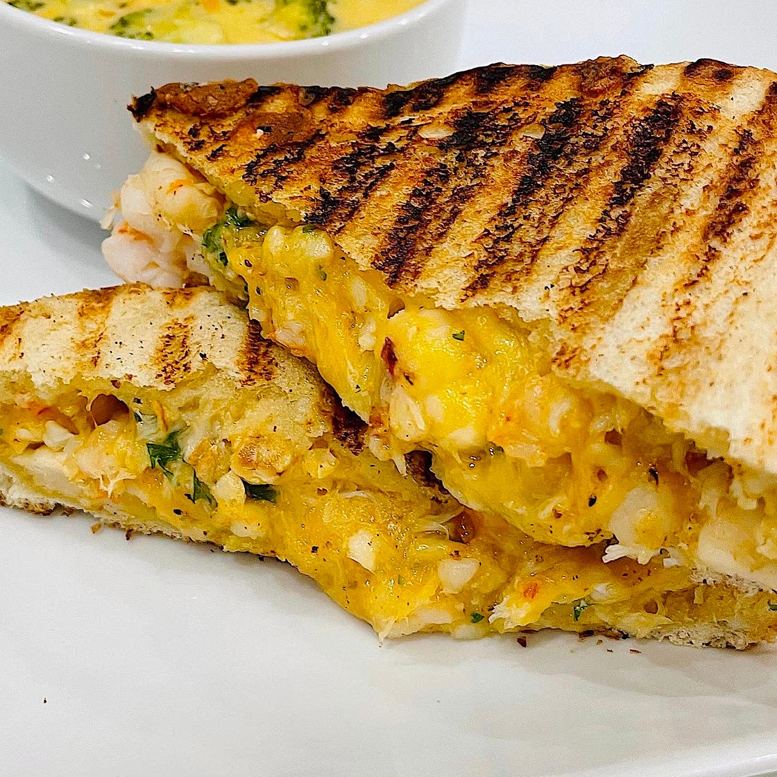 Seafood Grilled Cheese 