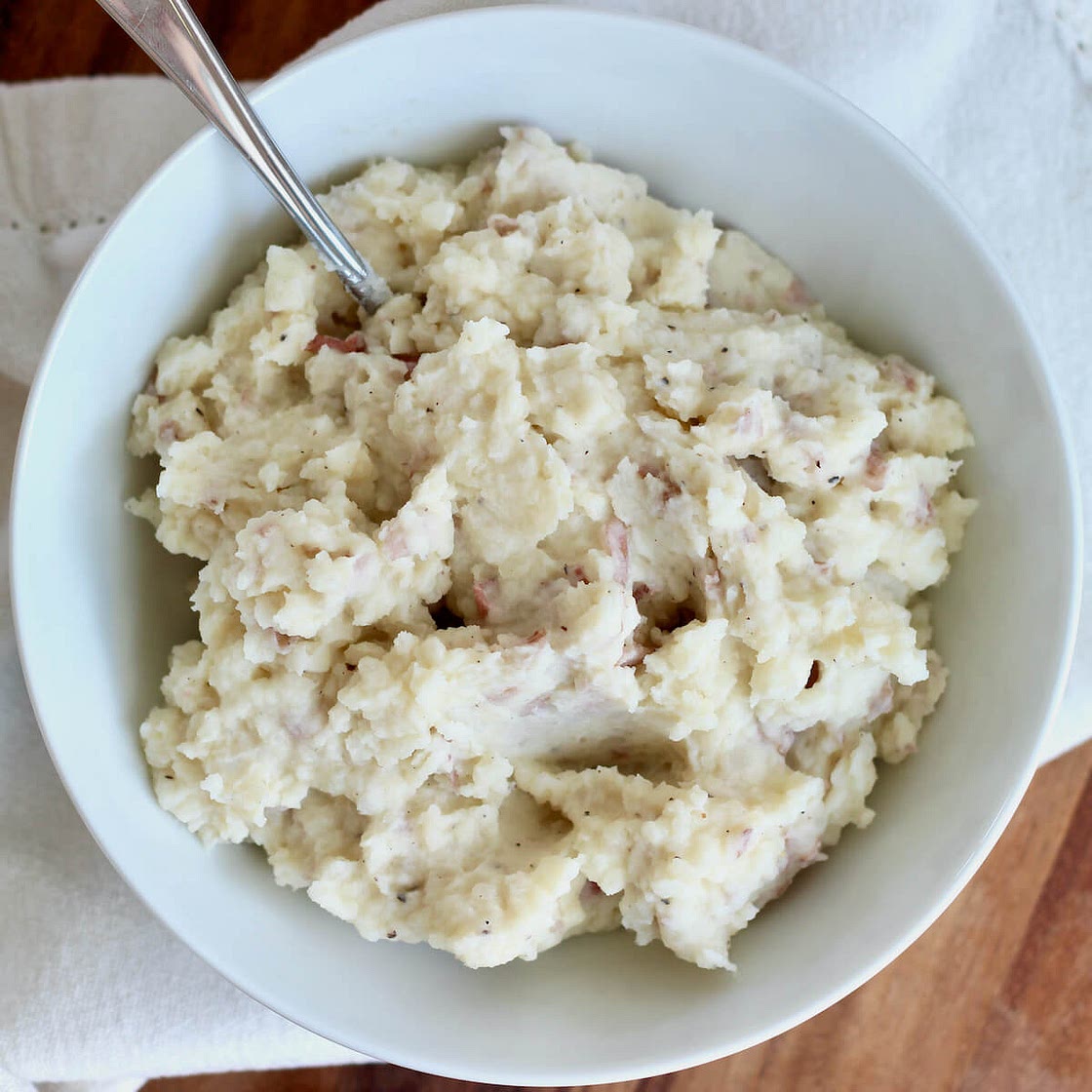 Red Skin Mashed Potatoes