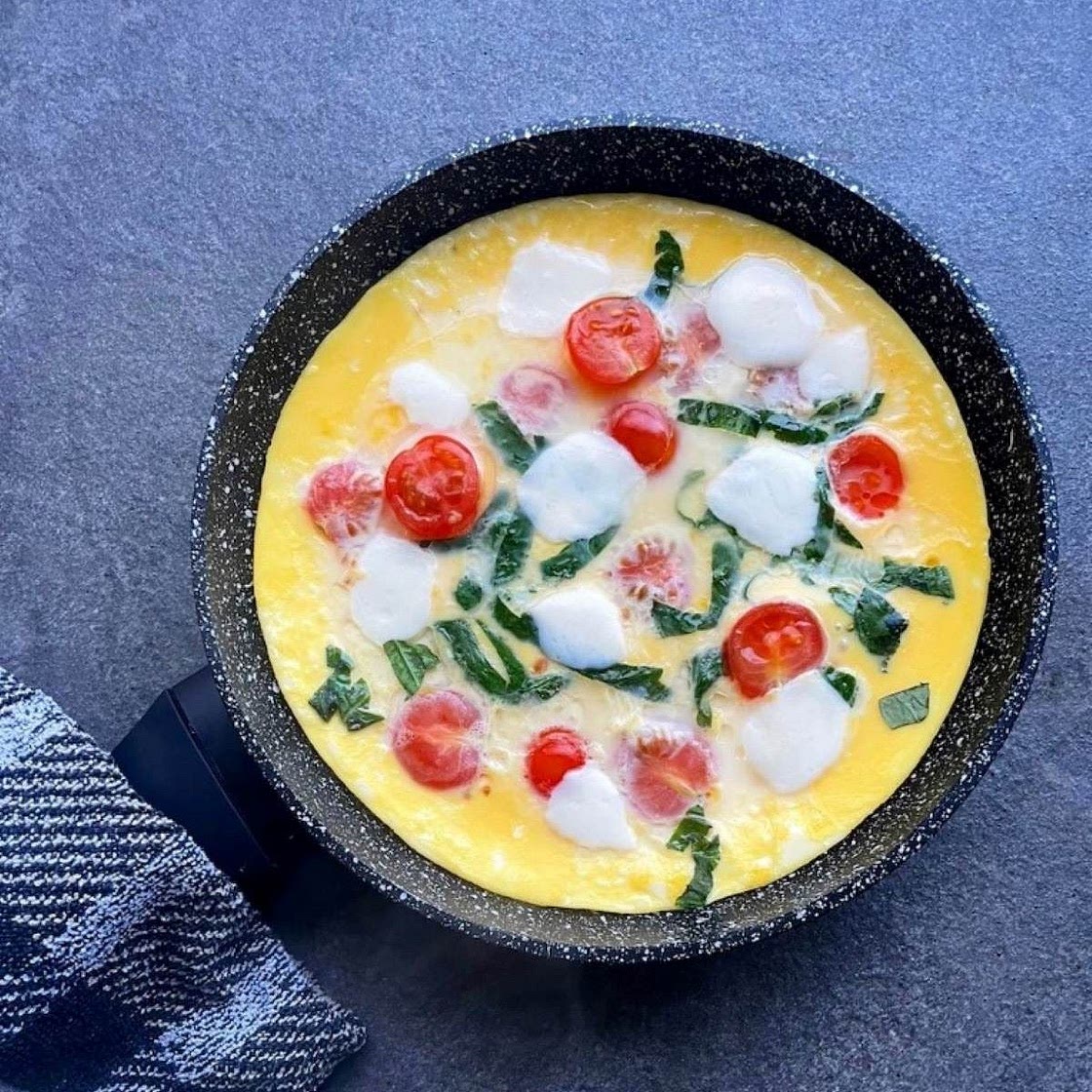 Mini Frittata Caprese