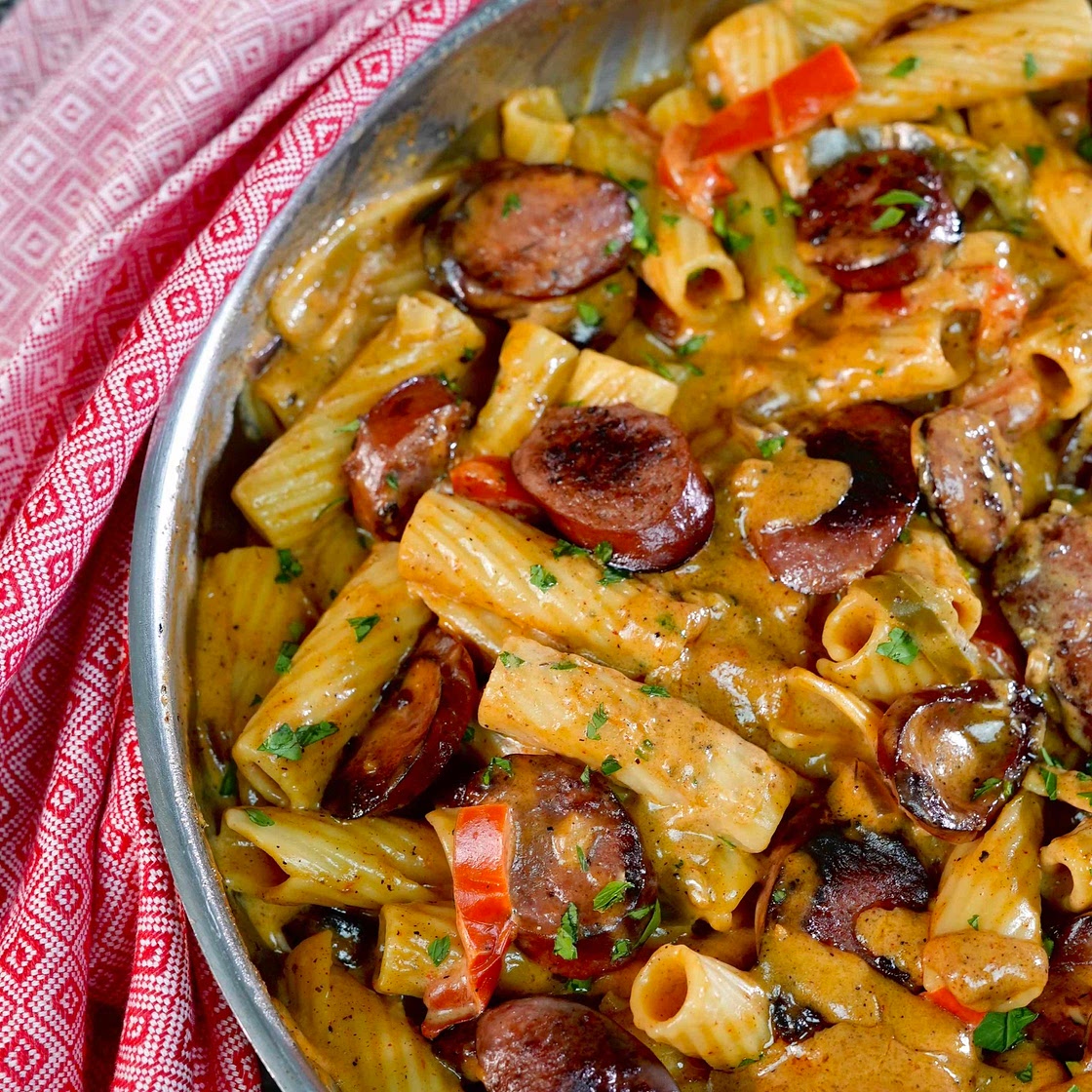Sausage Fajita Pasta